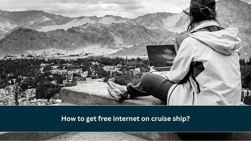 how to get free internet on cruise ship