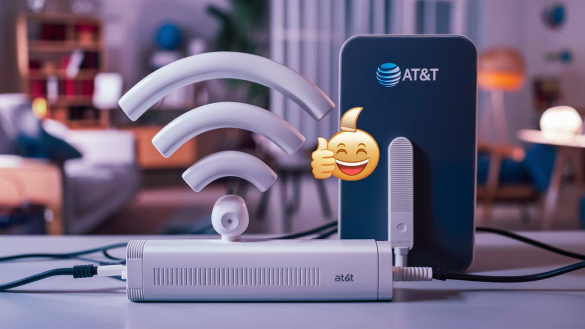 Can I use a WiFi extender with AT&T fiber?