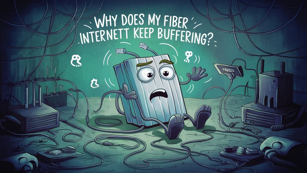 Why does my fiber internet keep buffering?