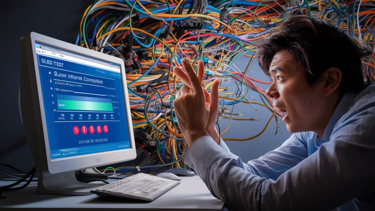 Why is my fiber internet so slow?