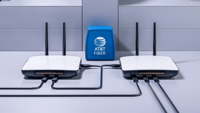 Can you have 2 routers with ATT fiber?