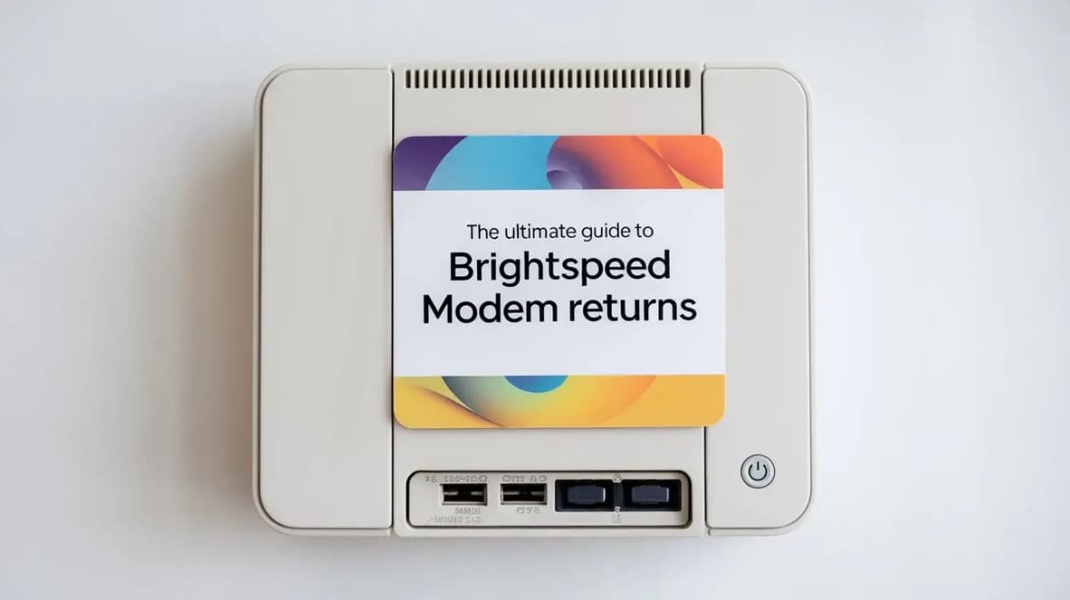 The Ultimate Guide to Brightspeed Modem Returns