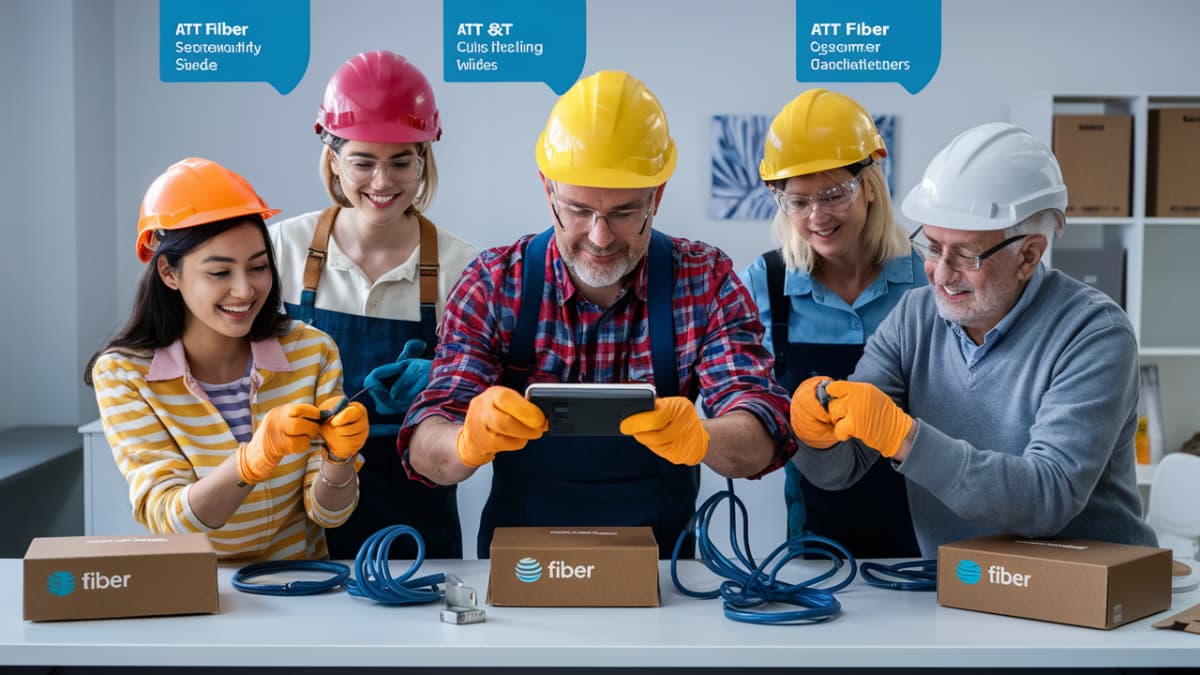 Can you install ATT fiber yourself?