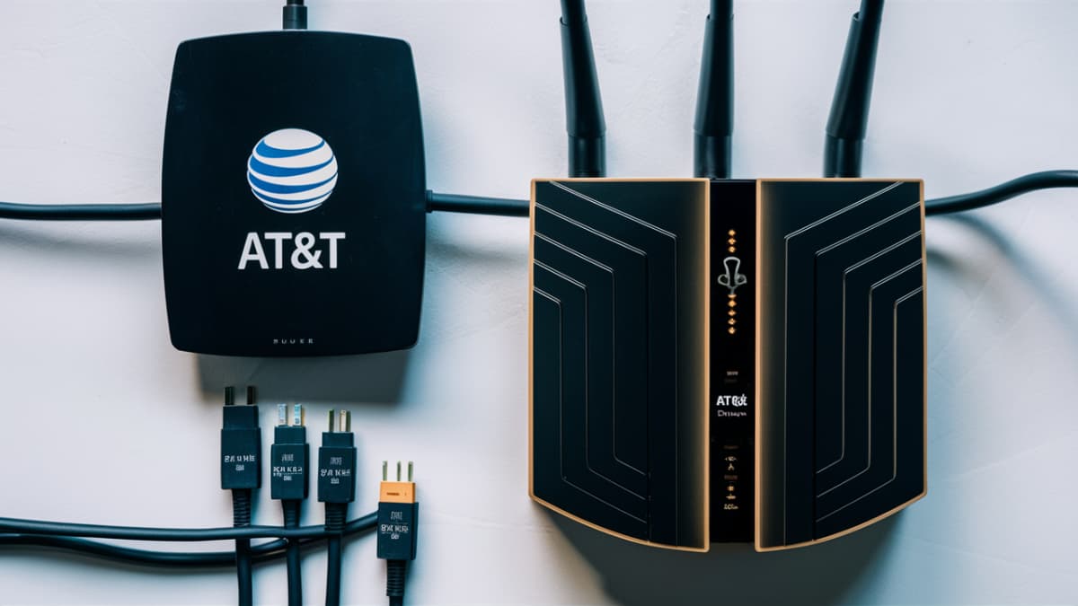 Does AT&T fiber come with a router?