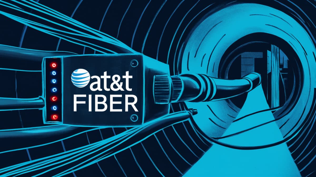 Does ATT fiber use cable?