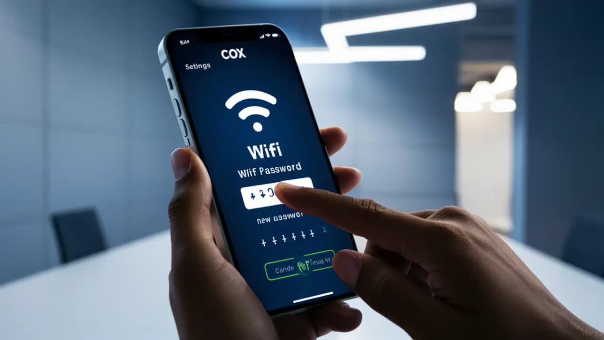 How Do You Change Your Cox Wifi Password?