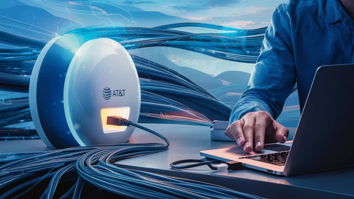 How do you connect to AT&T internet?