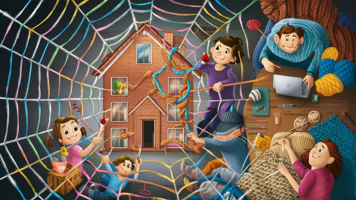 How does fiber come into the house?