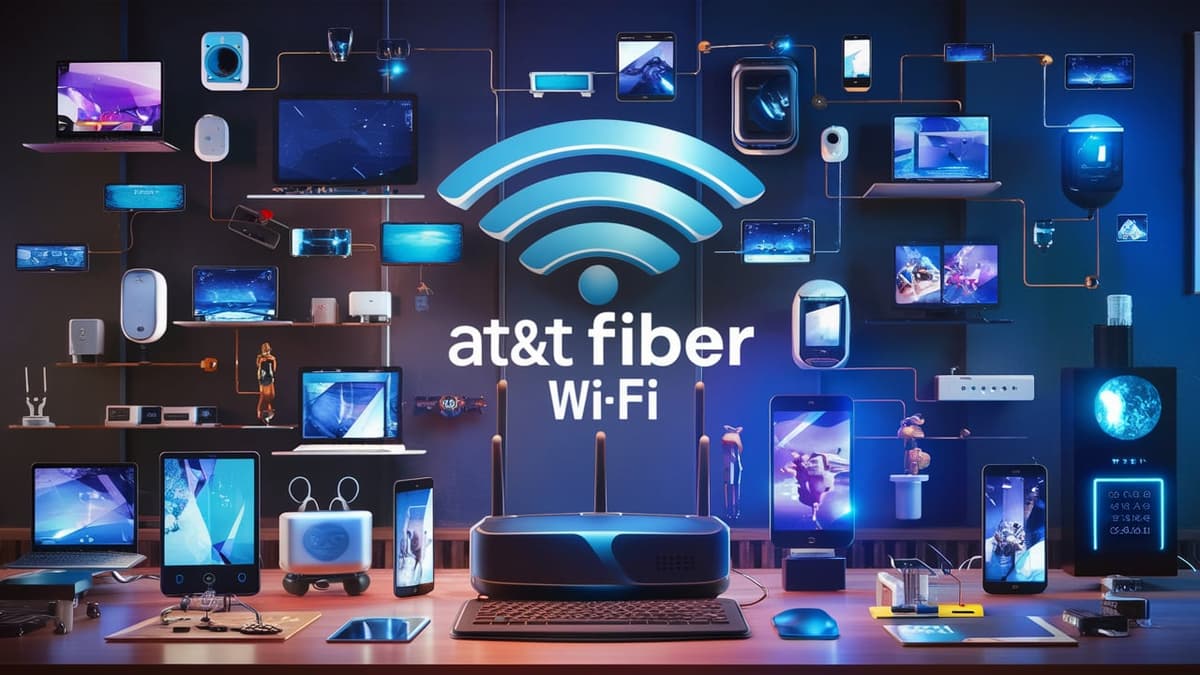 How many devices can I connect to ATT fiber Wi-Fi?