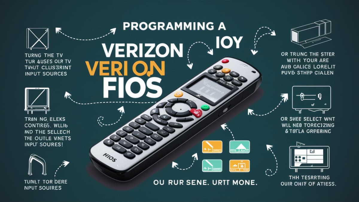 How to Program Verizon Fios Remote?