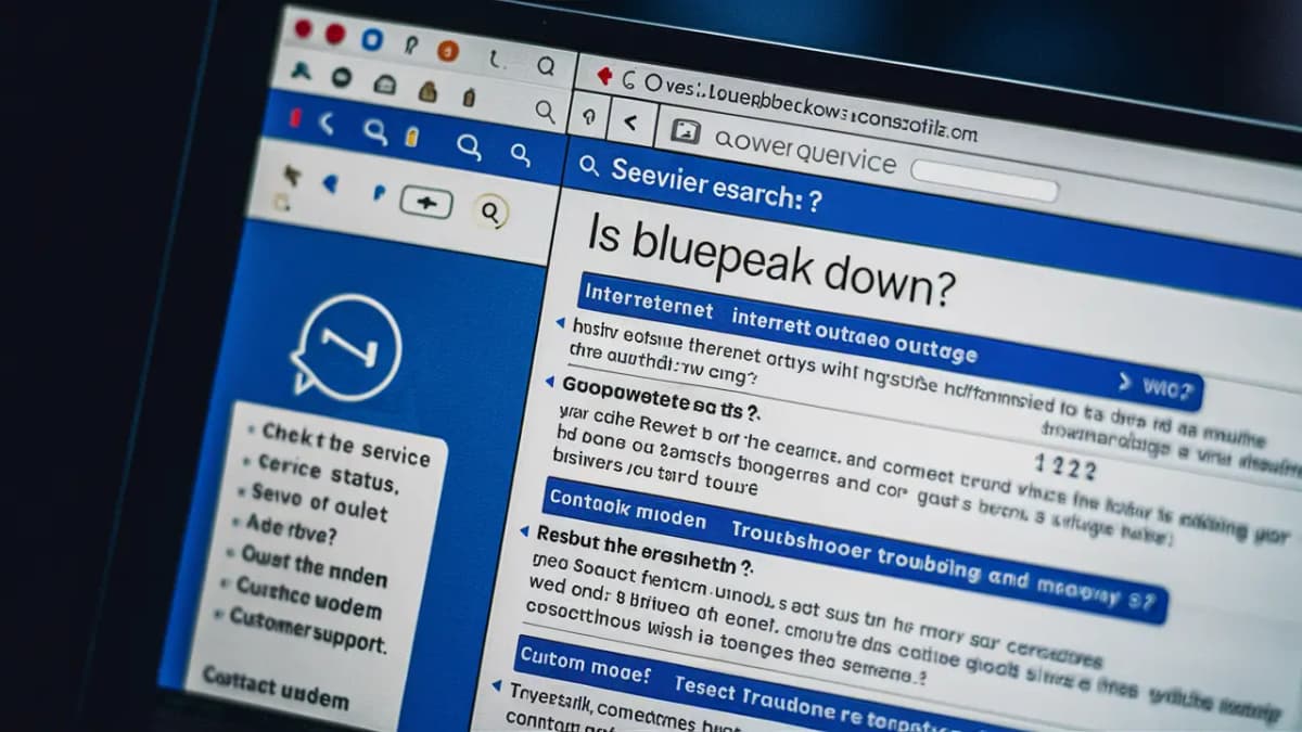 Is Bluepeak Down? How to Check and What to Do About It