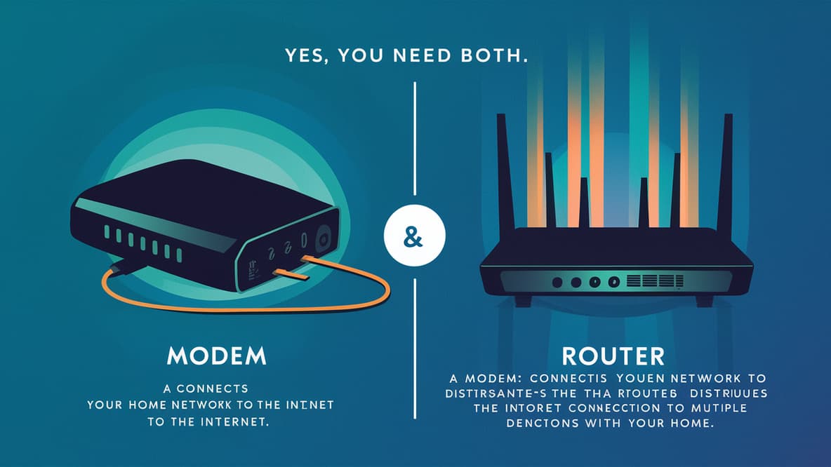 What’s the Difference Between a Modem and a Router, and Do I Need Both?
