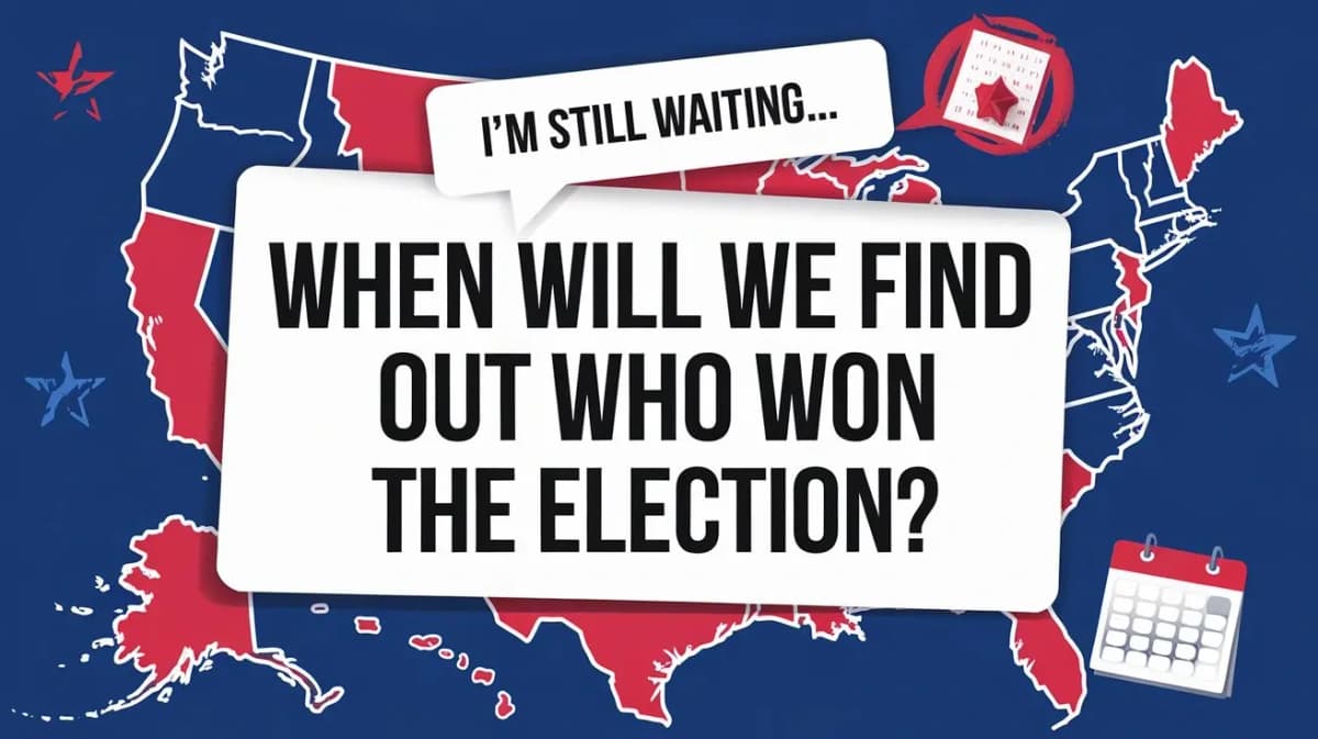 When Will We Find Out Who Won the Election ?