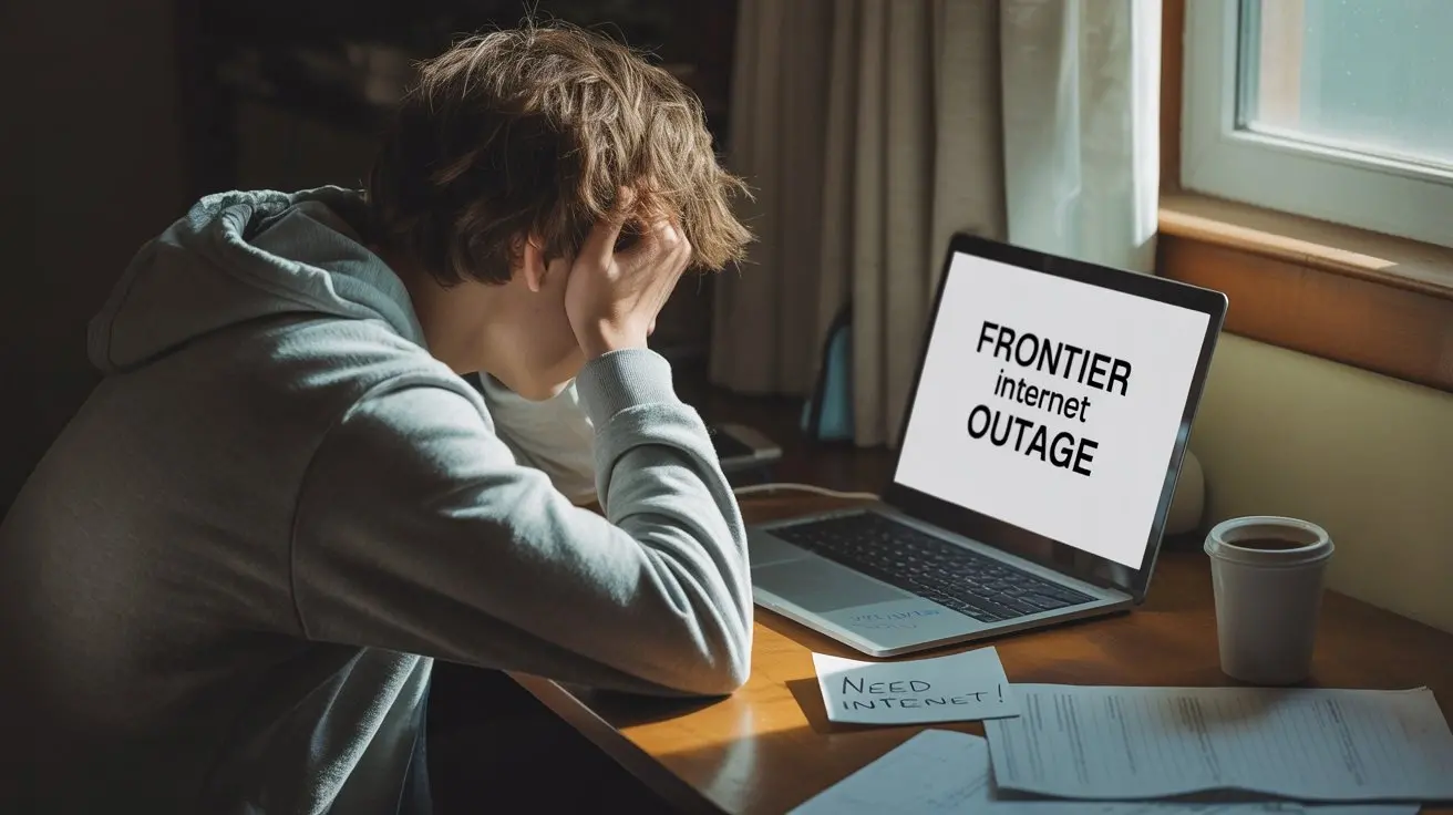 frontier internet outage