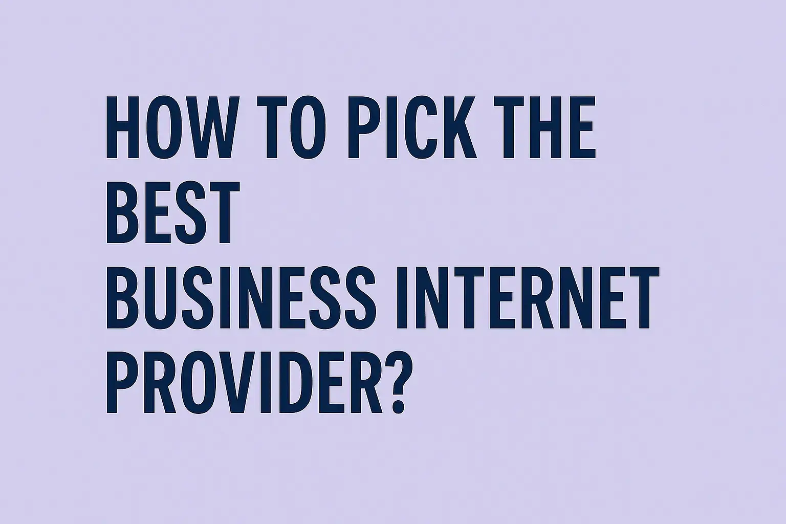 business internet provider