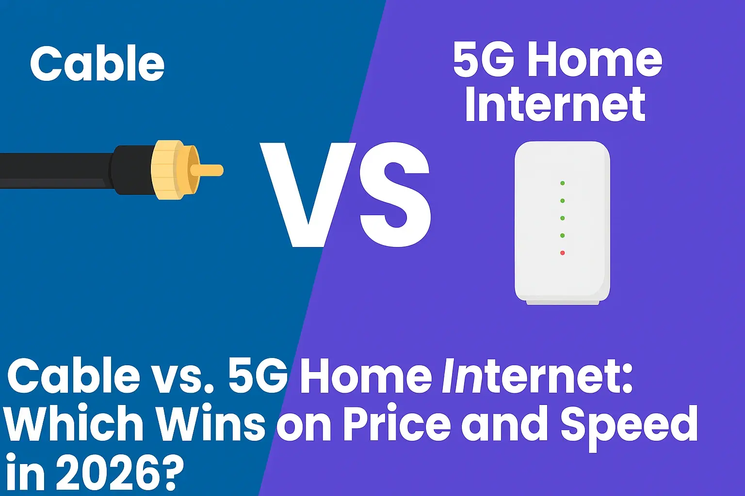 Cable vs 5G Home Internet 2026