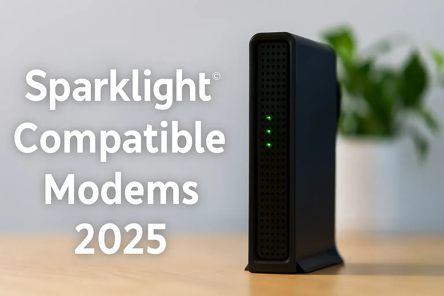 Sparklight compatible modems