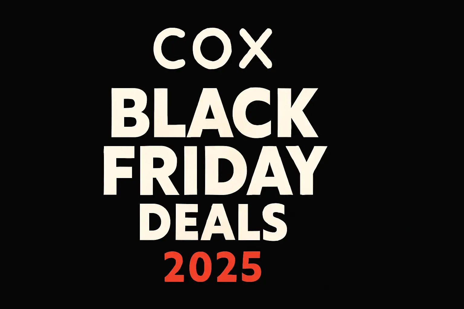 Cox Black Friday Deals 2025
