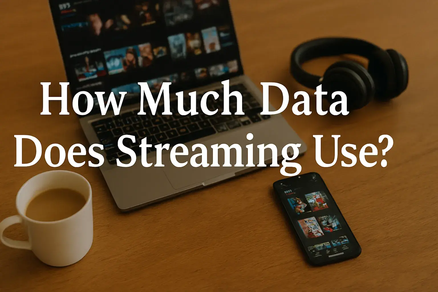 how much data does streaming use