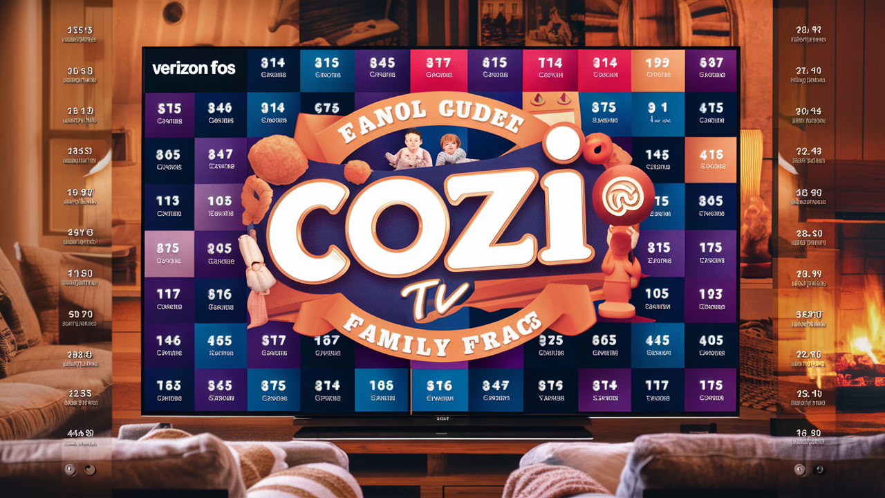 What Channel is Cozi TV on Verizon Fios?